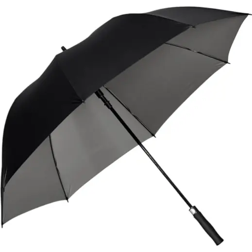 US Basic Hankley Auto-Open Golf Umbrella Grey